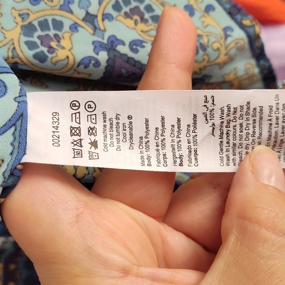 NWT Avenue Poncho Tie Detail Blouse - Picture 4 of 6